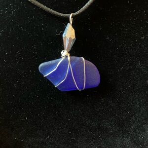 #14 Handmade seaglass pendant necklace